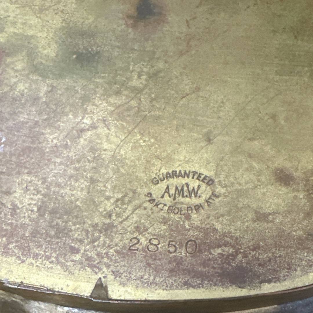 Art Nouveau Gilt Bronze Dressing Mirror