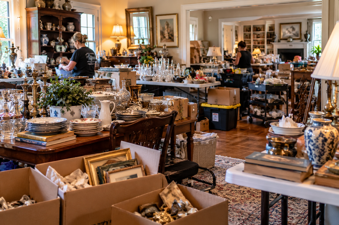 What Happens Before an Estate Sale? Behind the Scenes With Restless Mommas