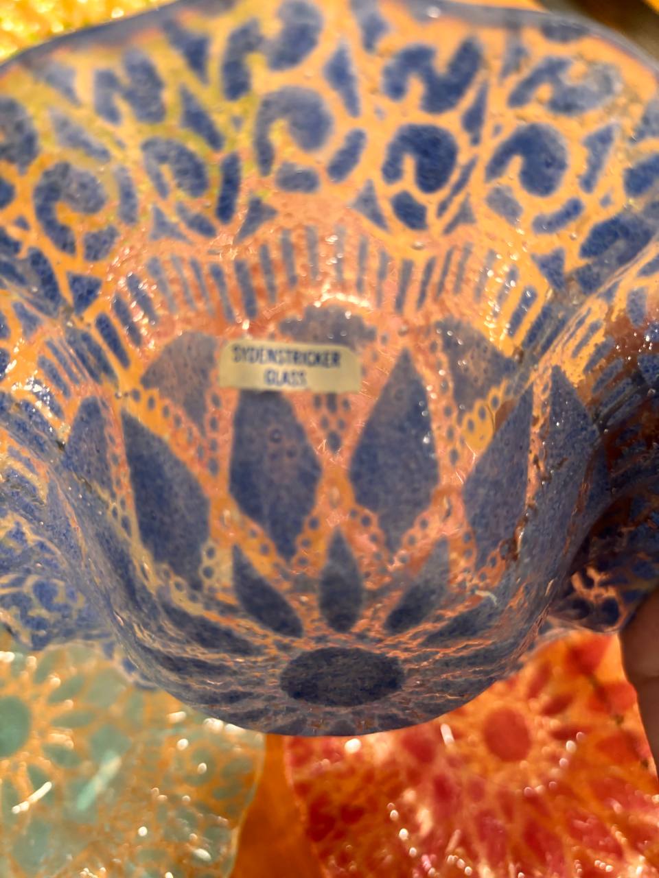 Lot 002: Vintage Sydenstricker Art Glass Collection