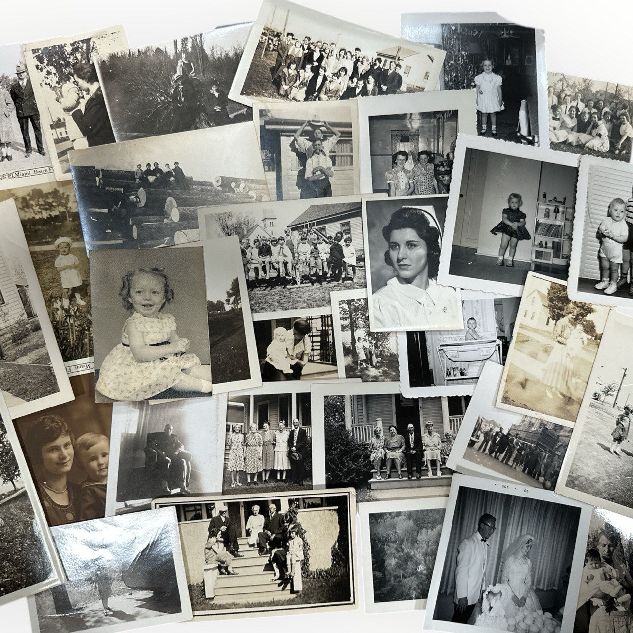 Lot of 50 Original Vintage Photos