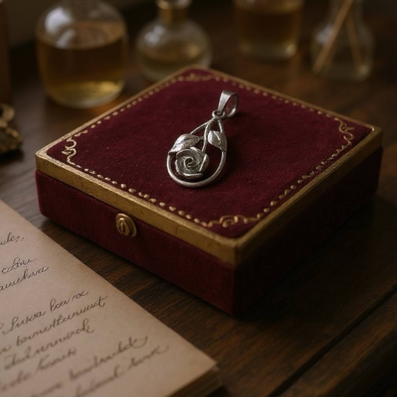 Sterling Silver Chain and Charm