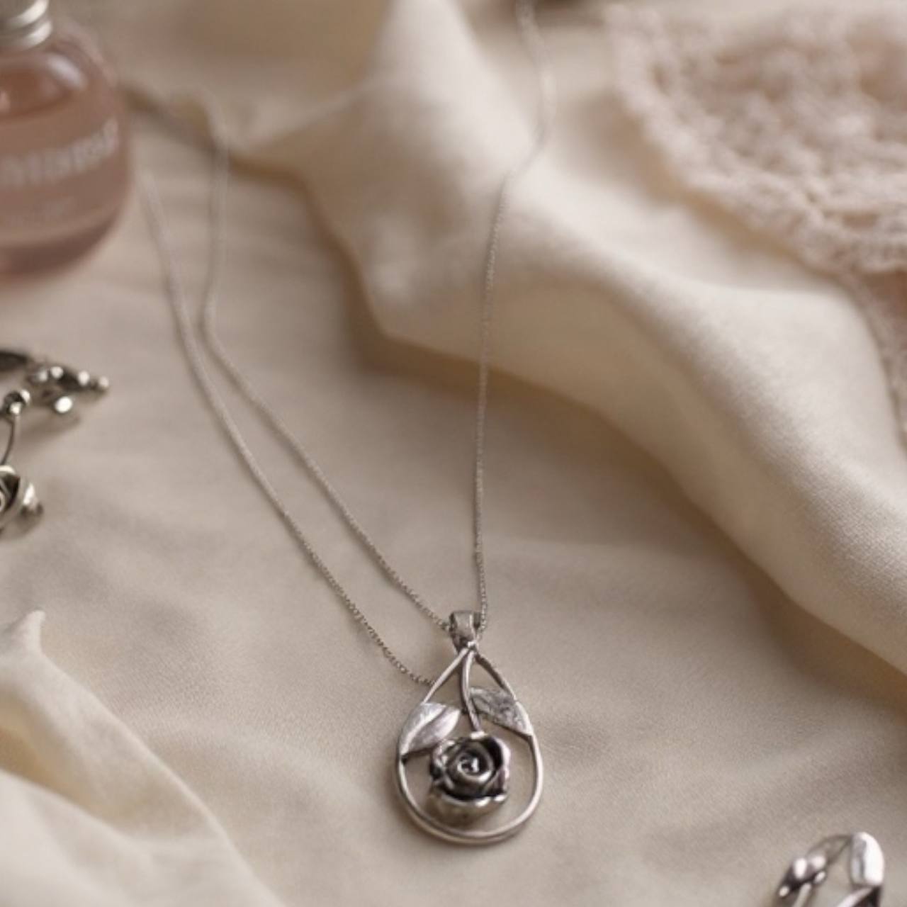 Sterling Silver Chain and Charm