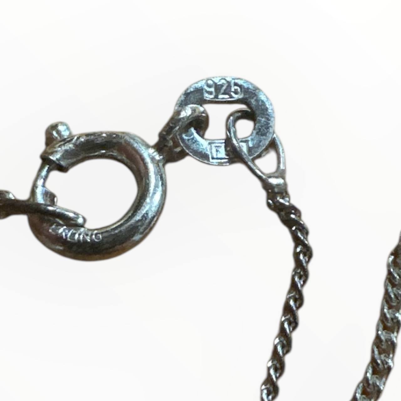 Sterling Silver Chain and Charm